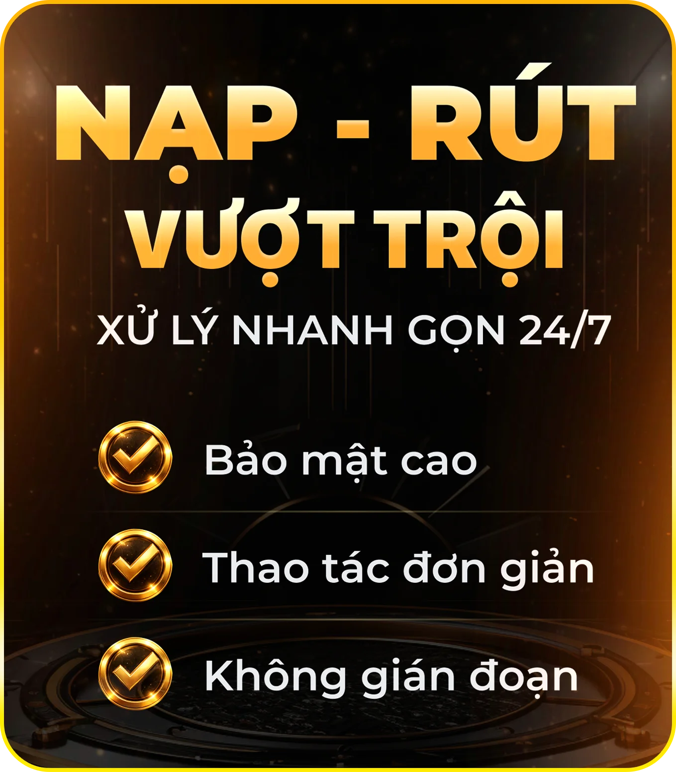 Nạp rút tiền Go88 vượt trội